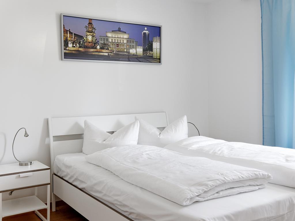 City Park Apartments - #11.02 - Luxus Apartment Mit Tiefgarage Leipzig Kamer foto